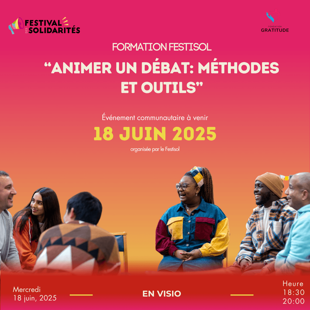 Formation Festisol « Animer un débat : méthodes et outils » (2025)